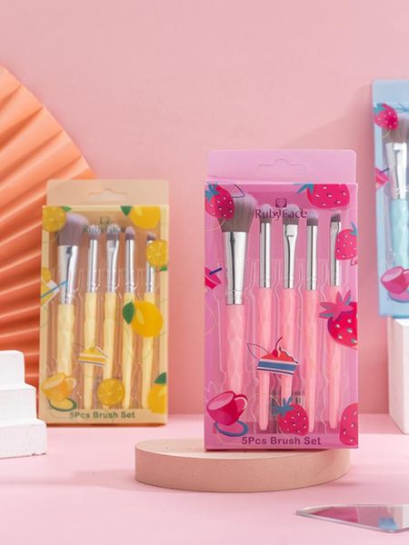 sponges, applicators & cotton 5pcs makeup brushes set powder eyeshadow blending foundation eyebrow face eye cosmetic tools kit
sponges, applicators & cotton 5pcs makeup brushes set powder eyeshadow blending foundation eyebrow face eye cosmetic tools kit