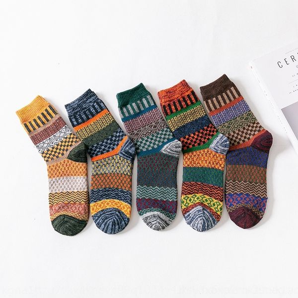 HByg wool medium medium hosiery woolen men's socks thickened winter draw thick line men's middle tube socks, Black;white
HByg wool medium medium hosiery woolen men's socks thickened winter draw thick line men's middle tube socks, Black;white