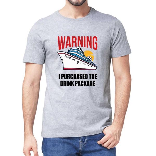 men's t-shirts 100% cotton warning i purchased the drink package funny cruise boat vacation gift summer t shirt women tee, White;black
men's t-shirts 100% cotton warning i purchased the drink package funny cruise boat vacation gift summer t shirt women tee, White;black