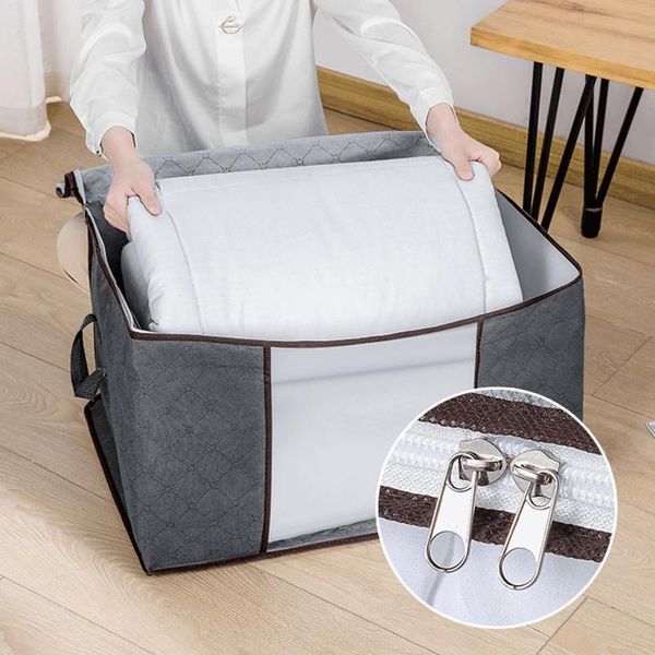 storage bags 3/6pcs large foldable laundry bag home tools organizer with handles zipper & transparent visual window design
storage bags 3/6pcs large foldable laundry bag home tools organizer with handles zipper & transparent visual window design