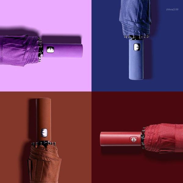 umbrellas umbrella full automatic 12 bone black rubber three fold men's business outside lengthen colorful handle gift1
umbrellas umbrella full automatic 12 bone black rubber three fold men's business outside lengthen colorful handle gift1