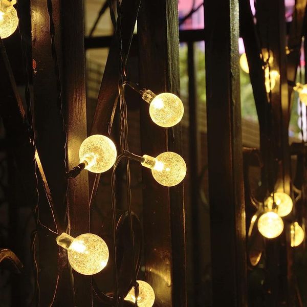 strings 6m 40led crystal bubble ball string lights garlands battery flash fairy lamp outdoor for christmas holiday home decoration
strings 6m 40led crystal bubble ball string lights garlands battery flash fairy lamp outdoor for christmas holiday home decoration
