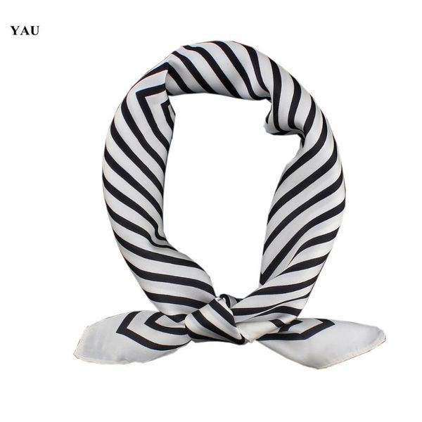 scarves fashion hijab women stripe print silk satin scarf luxury female 55cmx55cm square shawls ladies head, Blue;gray
scarves fashion hijab women stripe print silk satin scarf luxury female 55cmx55cm square shawls ladies head, Blue;gray
