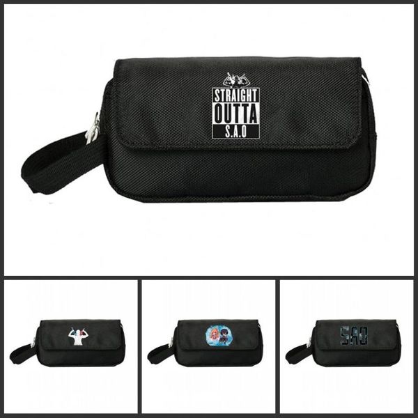 sword art online pencill case cosmetic cases makeup bag child girls double zipper pecill handbag purse bags &
sword art online pencill case cosmetic cases makeup bag child girls double zipper pecill handbag purse bags &