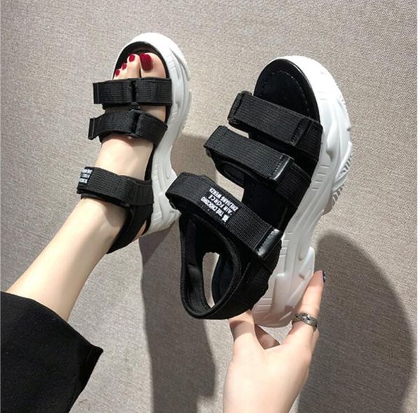 gladiator platform women's sandals 2021 summer fashion women chunky beach sandal denim comfortable sandalias mujer, Black
gladiator platform women's sandals 2021 summer fashion women chunky beach sandal denim comfortable sandalias mujer, Black