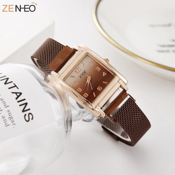 women watch fashion wild milan magnet buckle luxury ladies geometric arabic numerals quartz wristwatches, Slivery;brown
women watch fashion wild milan magnet buckle luxury ladies geometric arabic numerals quartz wristwatches, Slivery;brown