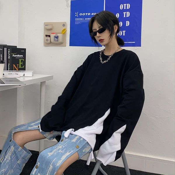 big size spring long sleeve t shirt for women ladies girl harajuku tshirt oversized loose split tee punk hip hop clothes women's t-shi, White
big size spring long sleeve t shirt for women ladies girl harajuku tshirt oversized loose split tee punk hip hop clothes women's t-shi, White