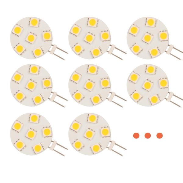 bulbs g4 6-smd led bulb lamp super bright rv camper under cabinet dome light cool white pack of 50
bulbs g4 6-smd led bulb lamp super bright rv camper under cabinet dome light cool white pack of 50