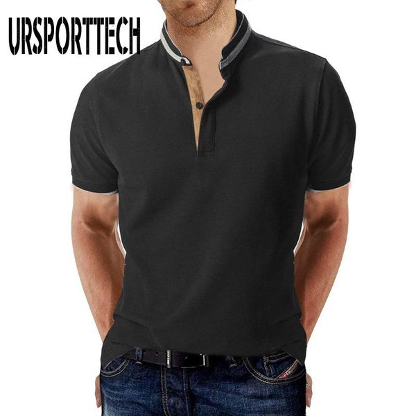 men's polos summer mens shirt oversize office work casual short sleeve men shirts slim fit comfortable homme, White;black
men's polos summer mens shirt oversize office work casual short sleeve men shirts slim fit comfortable homme, White;black