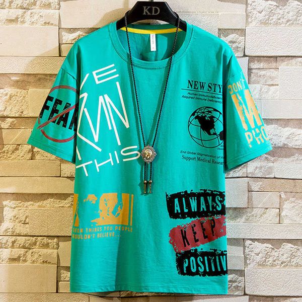 men streetwear t-shirt 3 colors cotton o-neck printed tees male coat size m-3xl 210707, White;black
men streetwear t-shirt 3 colors cotton o-neck printed tees male coat size m-3xl 210707, White;black