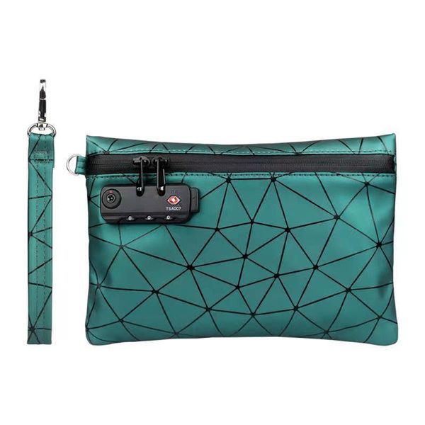 storage bags zippered odor proof pouch with password lock travel handbag container for grinder roll paper lighter pipe etc
storage bags zippered odor proof pouch with password lock travel handbag container for grinder roll paper lighter pipe etc