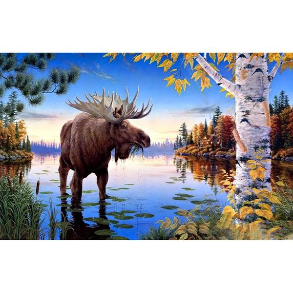 diamond painting 5d diy full square/round drill animal moose embroidery cross stitch mosaic rhinestone home decoration
diamond painting 5d diy full square/round drill animal moose embroidery cross stitch mosaic rhinestone home decoration