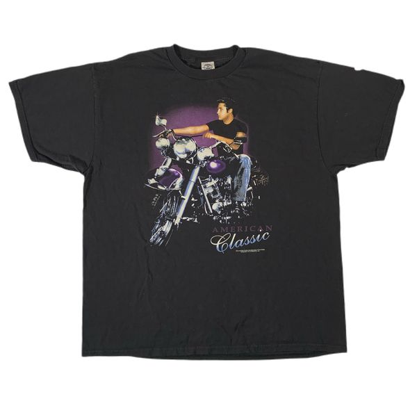 vintage elvis presley "american classic" t-shirt, White;black 
vintage elvis presley "american classic" t-shirt, White;black