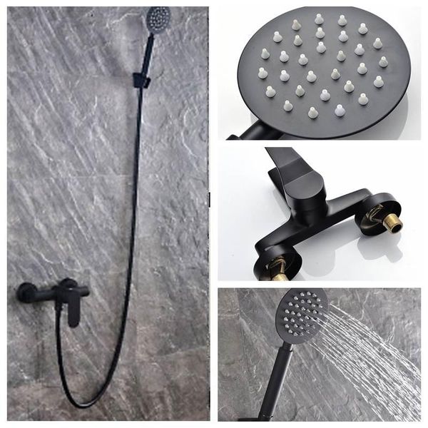 bathroom shower sets set paint black stainless steel bath faucet mixer tap with handheld head wall mounted water saving
bathroom shower sets set paint black stainless steel bath faucet mixer tap with handheld head wall mounted water saving
