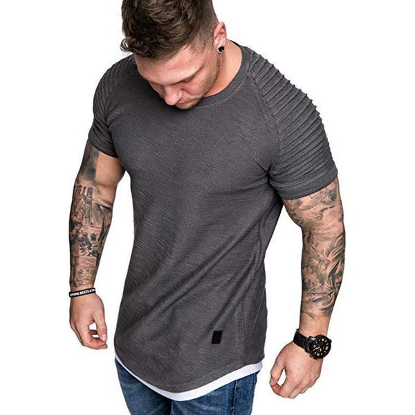 men's t-shirts 2021 summer fashion round neck casual sports short-sleeved t-shirt men clothing t shirt, White;black
men's t-shirts 2021 summer fashion round neck casual sports short-sleeved t-shirt men clothing t shirt, White;black