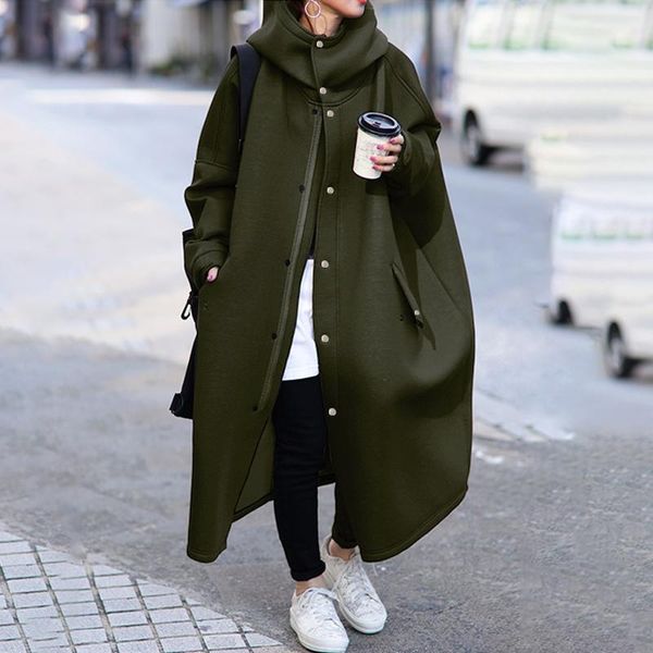 women's jackets zanzea fashion women winter hoodies long sleeve outwear autumn sweatshirt coats casual loose zipper female overcoat, Black;brown
women's jackets zanzea fashion women winter hoodies long sleeve outwear autumn sweatshirt coats casual loose zipper female overcoat, Black;brown