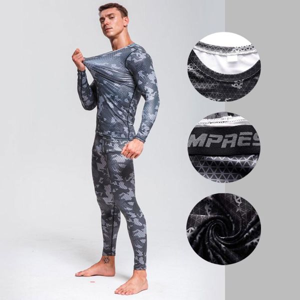 men's thermal underwear gejinidi men women set quick dry stretch long johns thick skiing, Black;white
men's thermal underwear gejinidi men women set quick dry stretch long johns thick skiing, Black;white