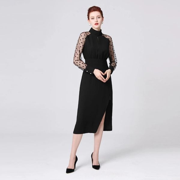 party dresses europe and the united states latest high-quality mesh stitching slim temperament split dress a7yq, White;black
party dresses europe and the united states latest high-quality mesh stitching slim temperament split dress a7yq, White;black
