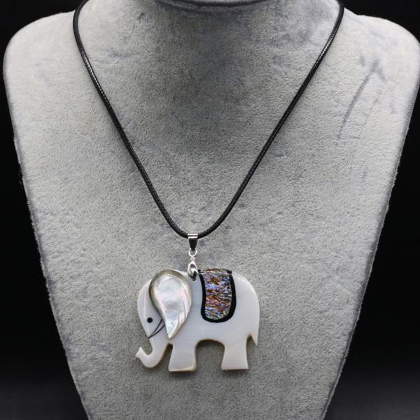 natural elephant colored shell pendant necklace fashion cute animal leather rope jewelry diy charms for women men gift necklaces, Silver
natural elephant colored shell pendant necklace fashion cute animal leather rope jewelry diy charms for women men gift necklaces, Silver