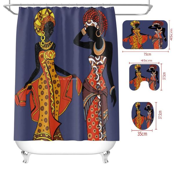 shower curtains fashion african women print curtain creative art tarpaulin bathroom non-slip floor cushion toilet set
shower curtains fashion african women print curtain creative art tarpaulin bathroom non-slip floor cushion toilet set