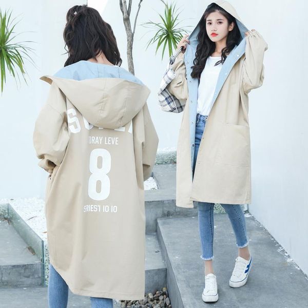 women's trench coats spring autumn women long size print letter windbreaker street fashion baseball casual outwear c227, Tan;black
women's trench coats spring autumn women long size print letter windbreaker street fashion baseball casual outwear c227, Tan;black