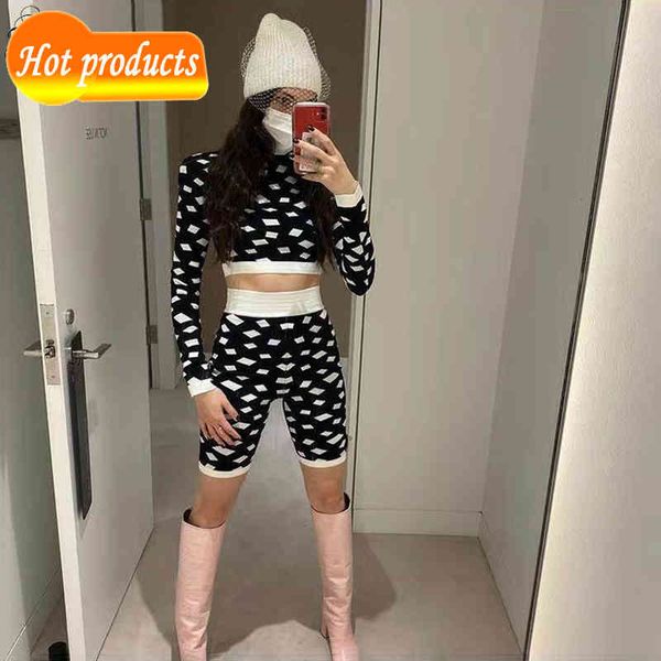 women's two piece pants you're dressed as a party for two-part female geometric celebrity jacquard bandage of two parts. q1b2, White
women's two piece pants you're dressed as a party for two-part female geometric celebrity jacquard bandage of two parts. q1b2, White