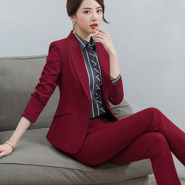 women's two piece pants 2021 spring autumn women office loose set lady solid buttons blazer high waist female vintage slim suit n240, White
women's two piece pants 2021 spring autumn women office loose set lady solid buttons blazer high waist female vintage slim suit n240, White