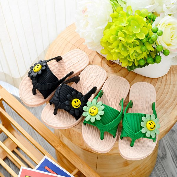 Childrens Slippers Summer Cute Little Fresh Flowers Home Non-slip Soft Bottom Outer Wear Flip Flops Kids Thin Shoes KF28, 01
Childrens Slippers Summer Cute Little Fresh Flowers Home Non-slip Soft Bottom Outer Wear Flip Flops Kids Thin Shoes KF28, 01