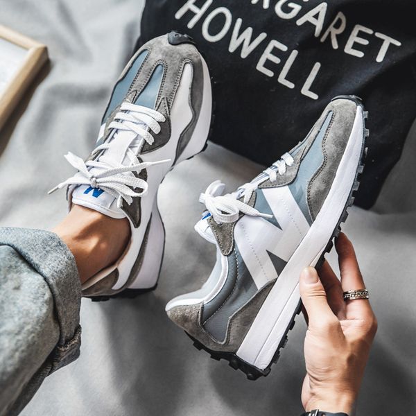 spring and autumn bain cool running 327 sports sho lovers' student thick bottom casual trendy heightening small white
spring and autumn bain cool running 327 sports sho lovers' student thick bottom casual trendy heightening small white