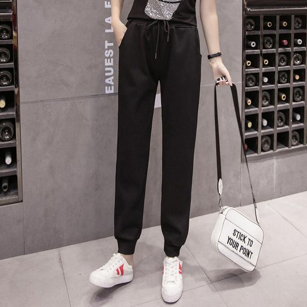 women's pants & capris high waist solid cargo women fashion loose ankle-length plus size hip hop sports pant, Black;white
women's pants & capris high waist solid cargo women fashion loose ankle-length plus size hip hop sports pant, Black;white