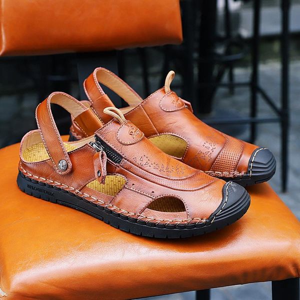 slippers sandalen herren sandalias playa hombre deportivas men fashion sandals summer leather big size for transpirables, Black
slippers sandalen herren sandalias playa hombre deportivas men fashion sandals summer leather big size for transpirables, Black