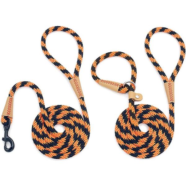 dog leash braided rope slip lead and snap hook durable pet premiumq uality strong traffic walking collars & leashes
dog leash braided rope slip lead and snap hook durable pet premiumq uality strong traffic walking collars & leashes