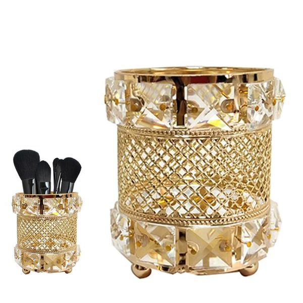 bathroom storage & organization crystal cosmetic make-up brush box table organizer nail polish holder make up tools pen rack ornaments
bathroom storage & organization crystal cosmetic make-up brush box table organizer nail polish holder make up tools pen rack ornaments