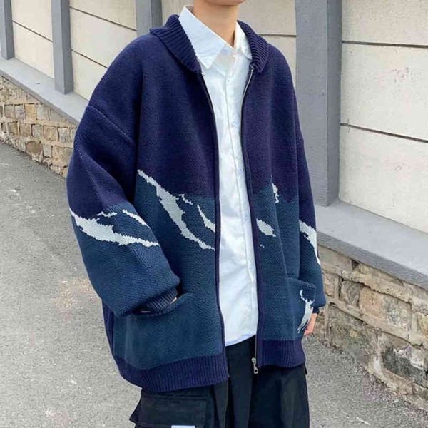 autumn winter zipper cardigan warm fashion casual knitted coat loose long-sved sweater mens jumper, Black;white
autumn winter zipper cardigan warm fashion casual knitted coat loose long-sved sweater mens jumper, Black;white