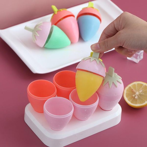 pcs/set ice cream mold with stick cute cartoon strawberry summer diy handmade popsicle maker baking moulds
pcs/set ice cream mold with stick cute cartoon strawberry summer diy handmade popsicle maker baking moulds