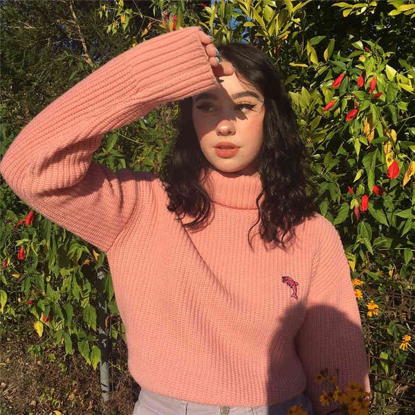 sweater sweater fashion harajuku 90s shirts turtleneck embroidered printing pink nightgown female winter shirt streetwear pullovers, White;black
sweater sweater fashion harajuku 90s shirts turtleneck embroidered printing pink nightgown female winter shirt streetwear pullovers, White;black