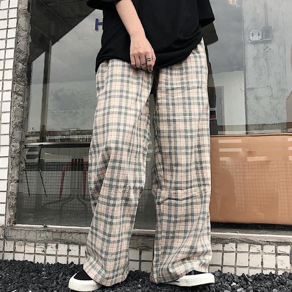 women's pants & capris vintage plaid japanese harajuku streetwear summer jogger women casual drawstring ankle length loose wide leg cot, Black;white
women's pants & capris vintage plaid japanese harajuku streetwear summer jogger women casual drawstring ankle length loose wide leg cot, Black;white