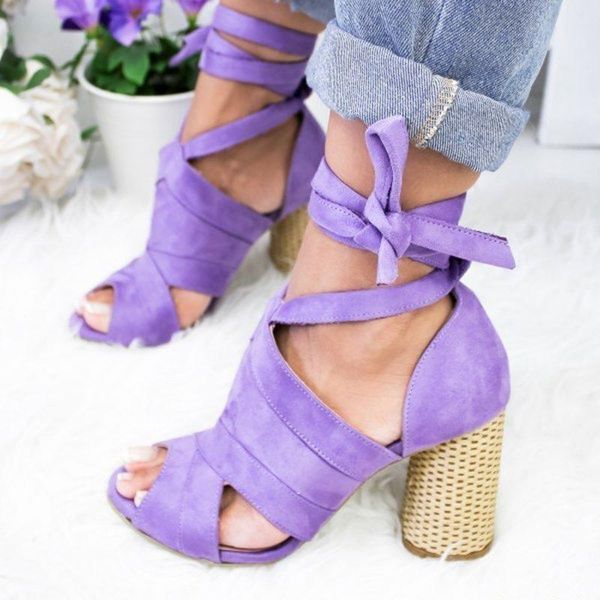 women lace up sandals drop summer fashion cross-strap square heel ladies pumps plus female high shoes, Black
women lace up sandals drop summer fashion cross-strap square heel ladies pumps plus female high shoes, Black