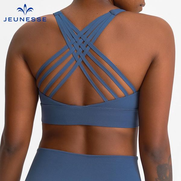 jeunesse cross straps women yoga gym sport bras naked feel medium support push up workout fitness running crop brassiere outfit
jeunesse cross straps women yoga gym sport bras naked feel medium support push up workout fitness running crop brassiere outfit