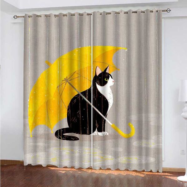 custom curtain cute kitten with umbrella in the rain blackout curtains heat insulation 3d for children bedroom & drapes
custom curtain cute kitten with umbrella in the rain blackout curtains heat insulation 3d for children bedroom & drapes