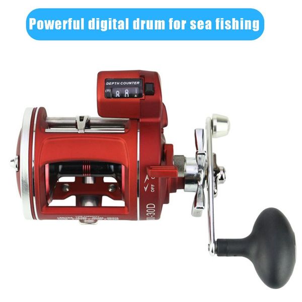 metal trolling fishing reel with 999ft depth finder counter meter gauge 12bb bait casting drum line baitcasting reels
metal trolling fishing reel with 999ft depth finder counter meter gauge 12bb bait casting drum line baitcasting reels