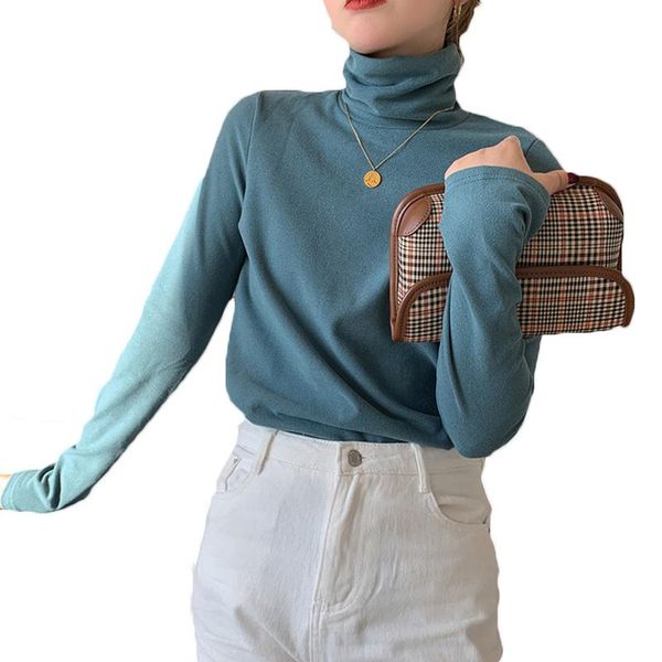 women's sweaters 2021 autumn winter warm double-sided plus velvet pile high collar pullovers shirt long sleeve sweater b716, White;black
women's sweaters 2021 autumn winter warm double-sided plus velvet pile high collar pullovers shirt long sleeve sweater b716, White;black