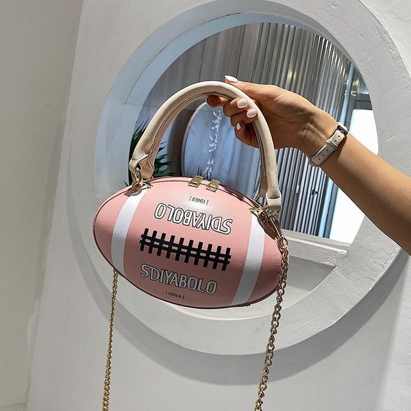 shoulder bags handbags for women chain messenger bag lady rugby shape fashion personality creative mini totes lovely
shoulder bags handbags for women chain messenger bag lady rugby shape fashion personality creative mini totes lovely