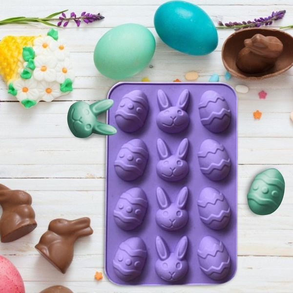 1pc easter silicone eggs chocolate cake soap molds baking ice tray mould jelly cube moulds kitchens tools party favor
1pc easter silicone eggs chocolate cake soap molds baking ice tray mould jelly cube moulds kitchens tools party favor