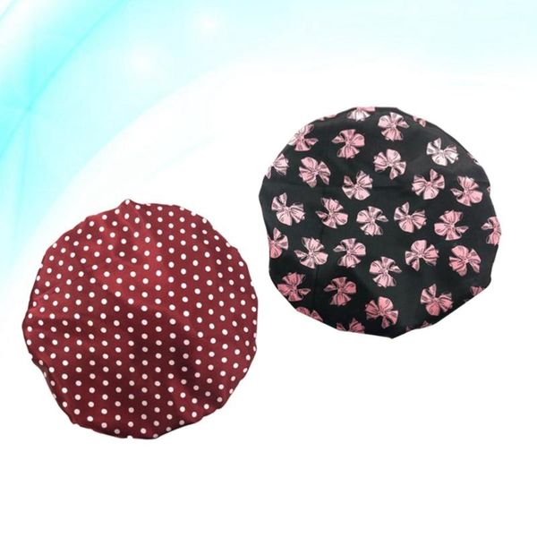 2pcs shower cap double layer printing waterproof washable hair caps bath for girls (bowknot + dot)
2pcs shower cap double layer printing waterproof washable hair caps bath for girls (bowknot + dot)
