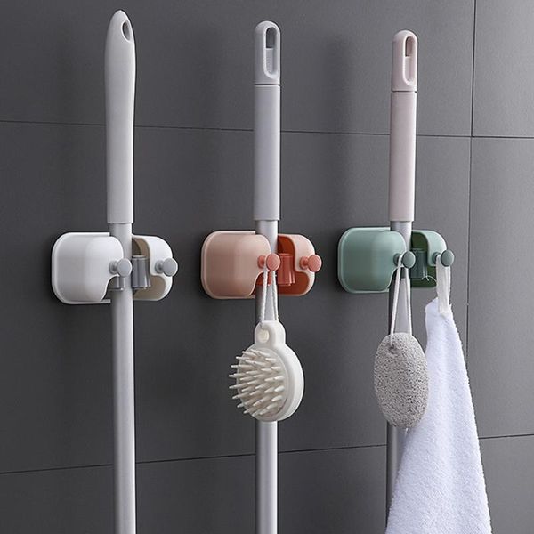 hooks & rails wall mounted punch traceless mop broom holder clamp hanger clip storage rack bathroom organizer
hooks & rails wall mounted punch traceless mop broom holder clamp hanger clip storage rack bathroom organizer