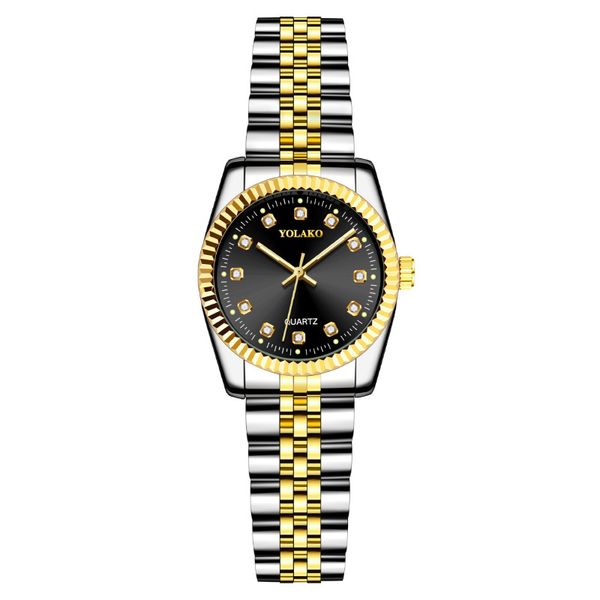seller women's watch 26mm diamond-encrusted ladies watch steel band quartz watches, Slivery;brown
seller women's watch 26mm diamond-encrusted ladies watch steel band quartz watches, Slivery;brown