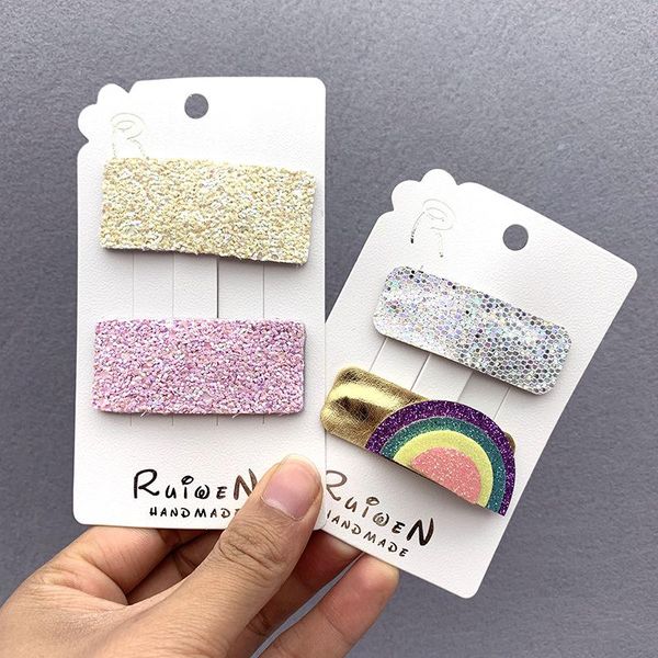 hair accessories 2 pcs set korean sequin star bb clip children's fashion hairpin pair women lovely edge, Slivery;white
hair accessories 2 pcs set korean sequin star bb clip children's fashion hairpin pair women lovely edge, Slivery;white
