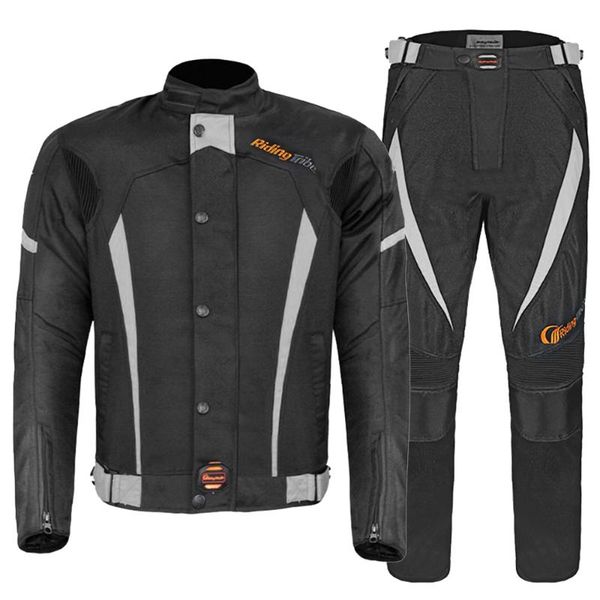 motorcycle jacket men set moto protection windproof waterproof motorbike riding + pants suit body armor for 4 season apparel
motorcycle jacket men set moto protection windproof waterproof motorbike riding + pants suit body armor for 4 season apparel