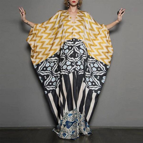 casual dresses 2021 spring summer middle east large loose holiday dress muslim printed robe, Black;gray
casual dresses 2021 spring summer middle east large loose holiday dress muslim printed robe, Black;gray
